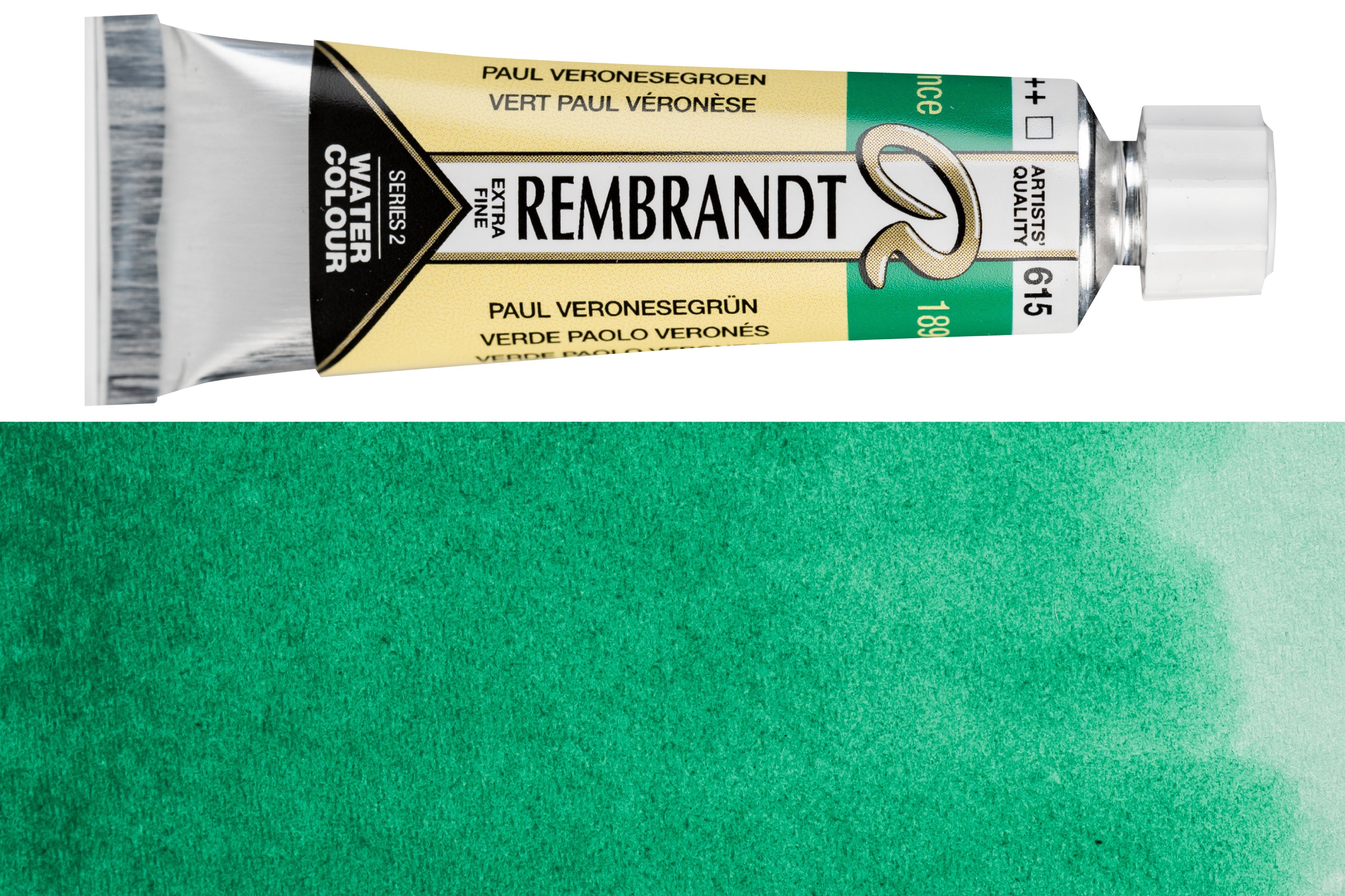 Rembrandt Watercolor, 10 mL, #616 Viridian
