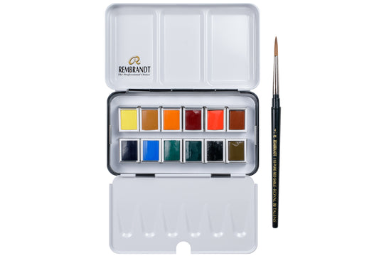 Rembrandt Watercolor, Monopigment Set of 12