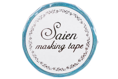 Metallic Silver Clouds Washi Tape