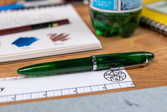 Compass 1911 Fountain Pen, Emerald