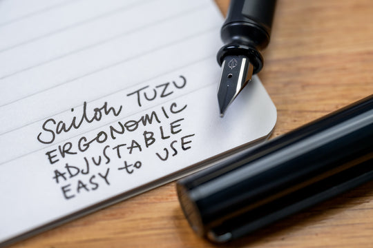 TUZU Adjust Fountain Pen, Piano Black