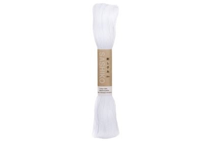 Olympus Cotton Sashiko Thread, #01 White