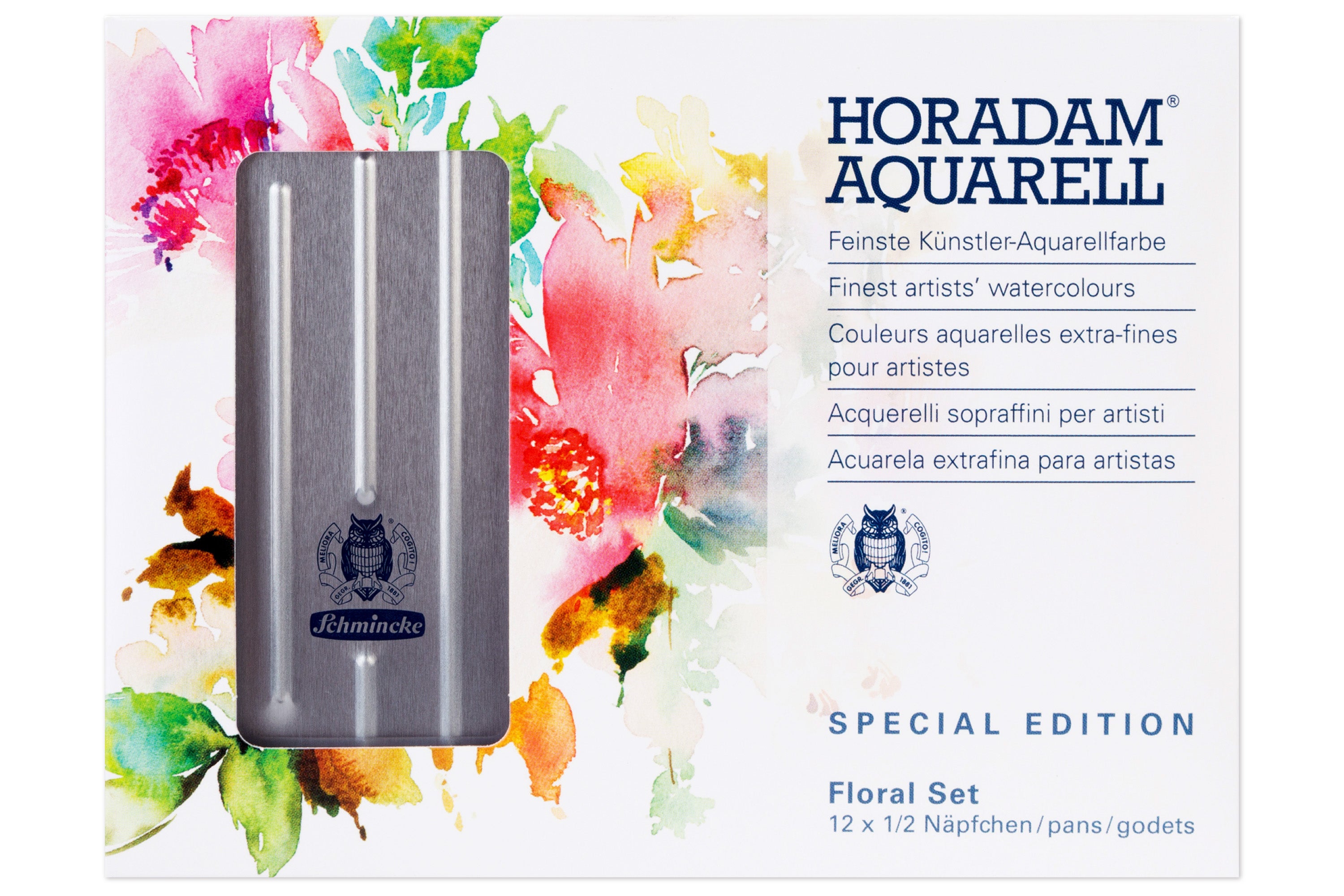 Horadam Watercolors, Floral Set of 12