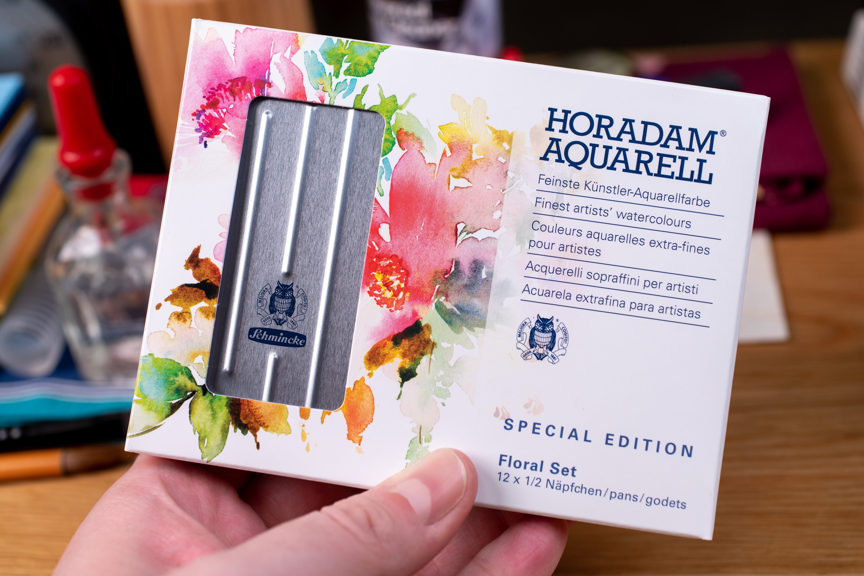 Horadam Watercolors, Floral Set of 12