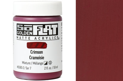 Golden SoFlat Matte Acrylics, Crimson