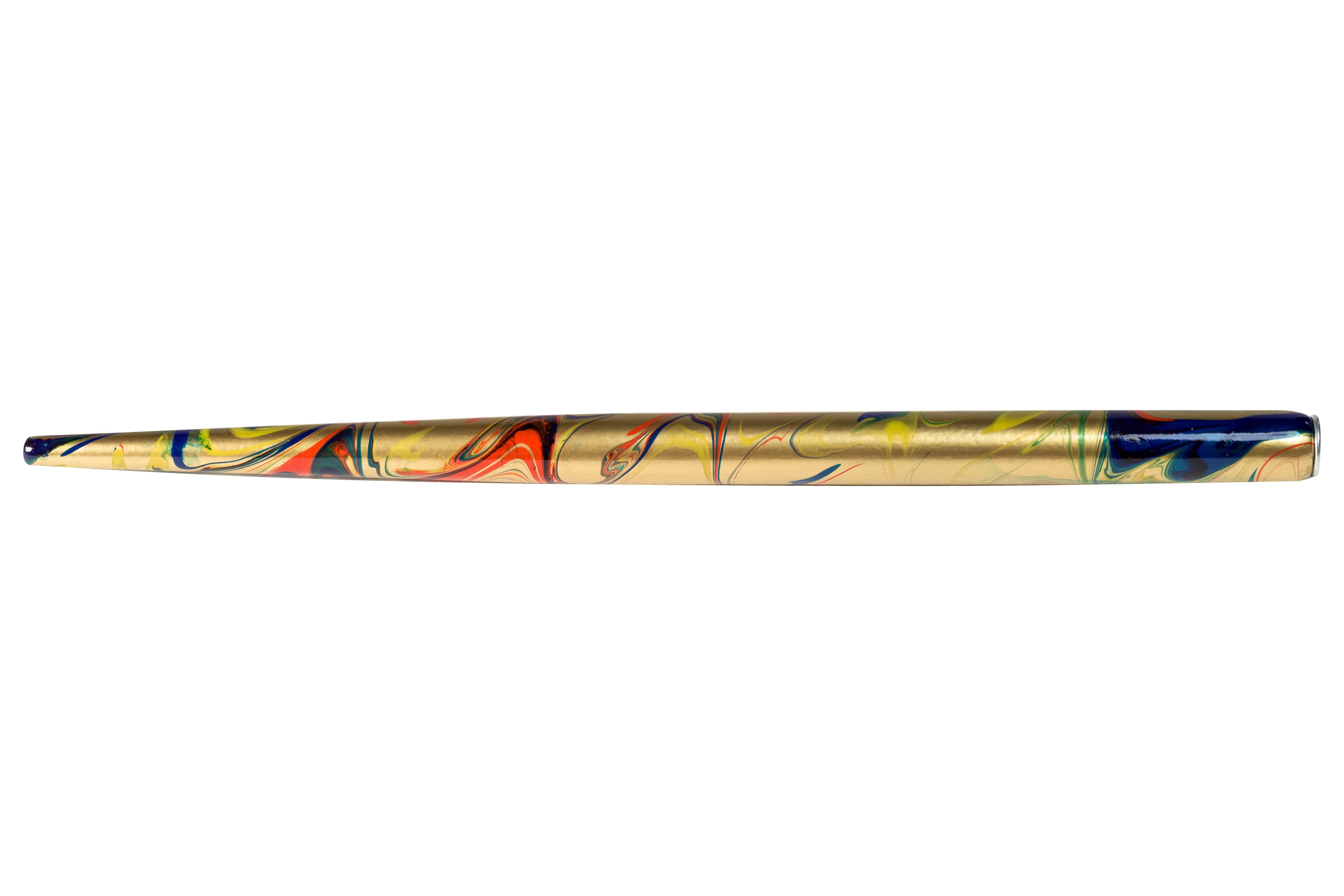 Basic Pen Nib Holder, Marbled Gold/Multi