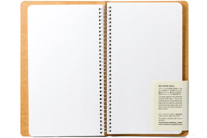 Spiral Ring Notebook, MD Paper White