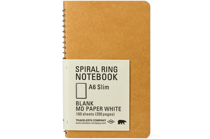 Spiral Ring Notebook, MD Paper White