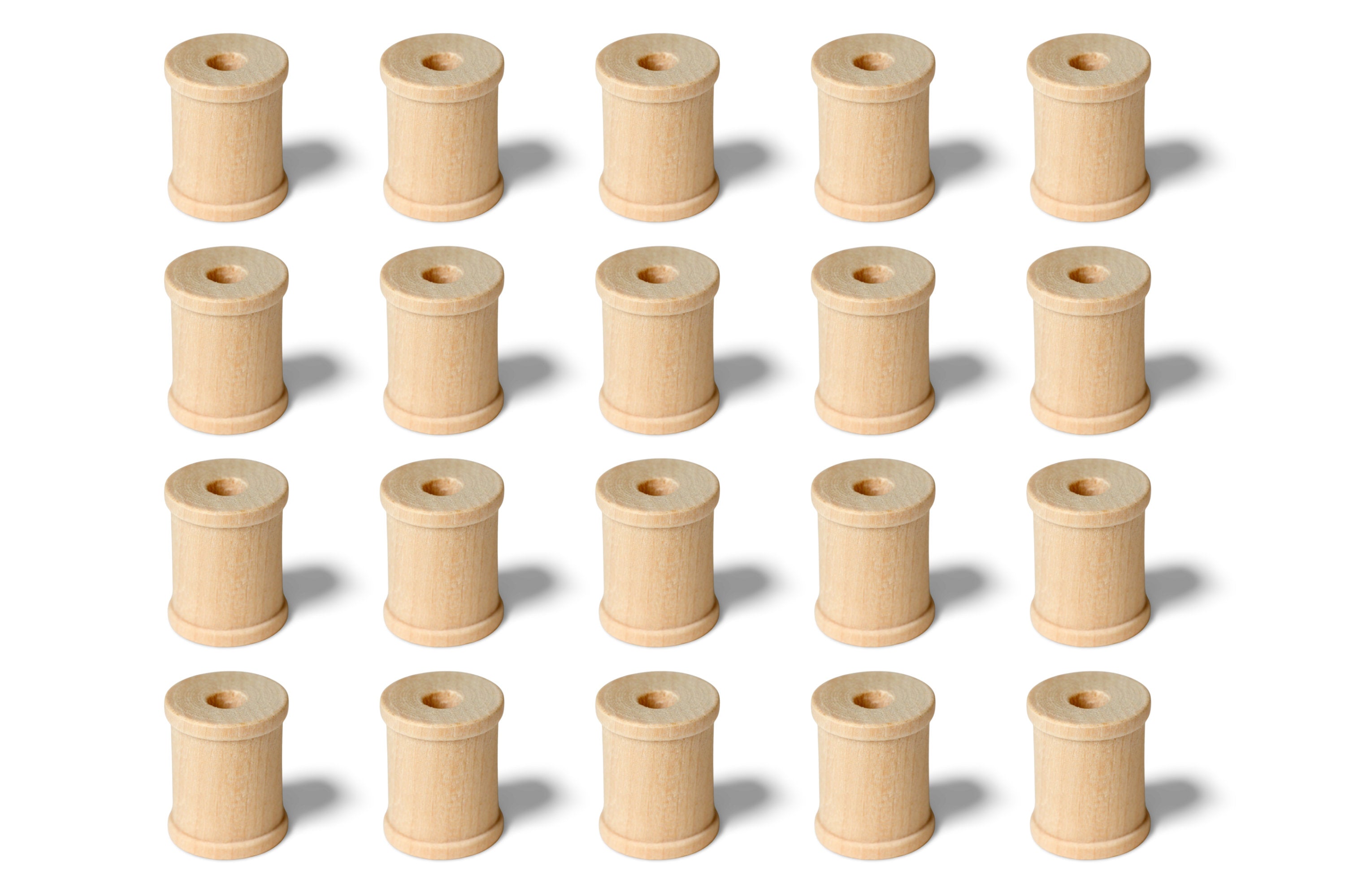 Empty Wood Spools