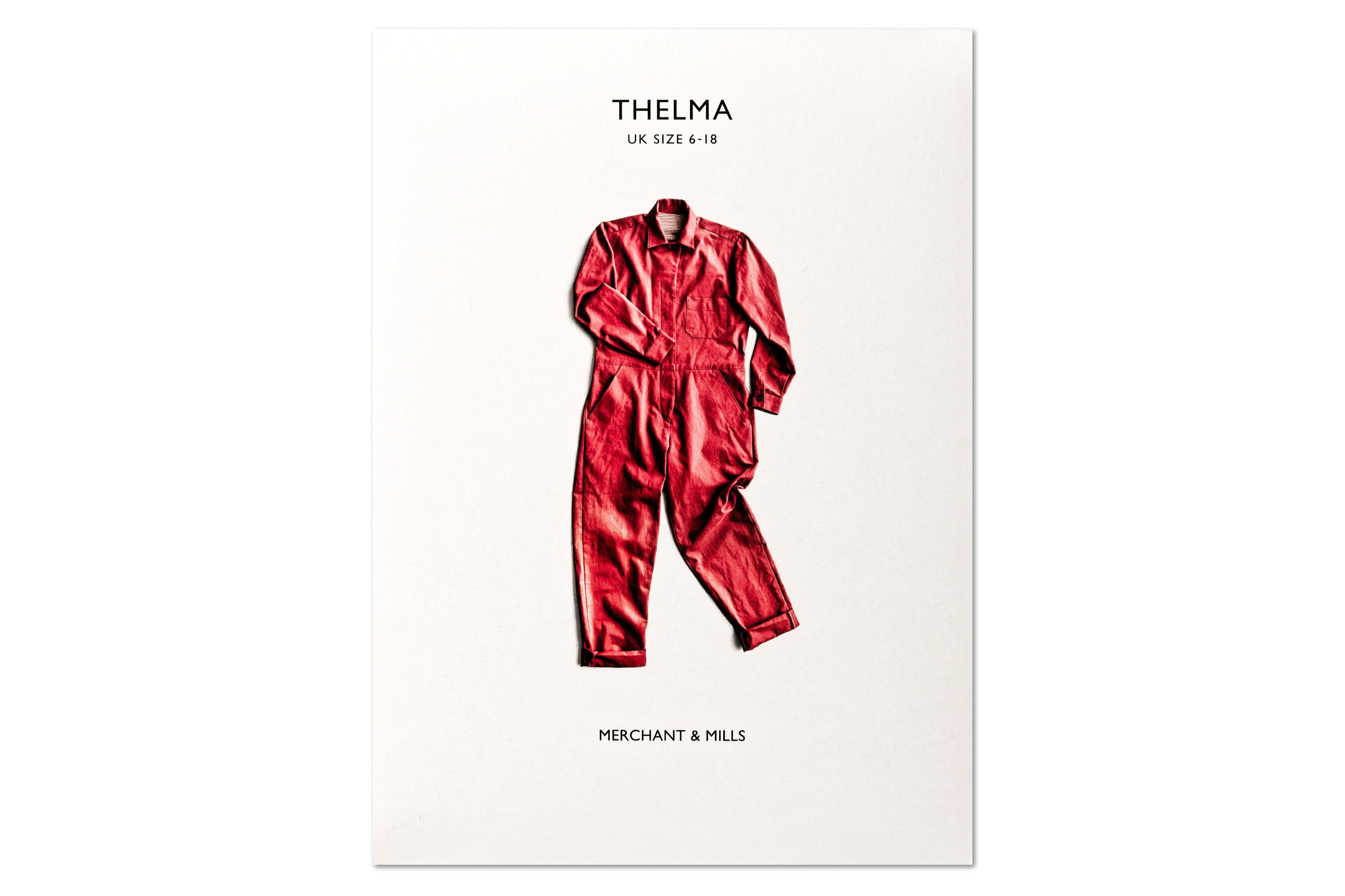 The Thelma Boiler Suit Sewing Pattern