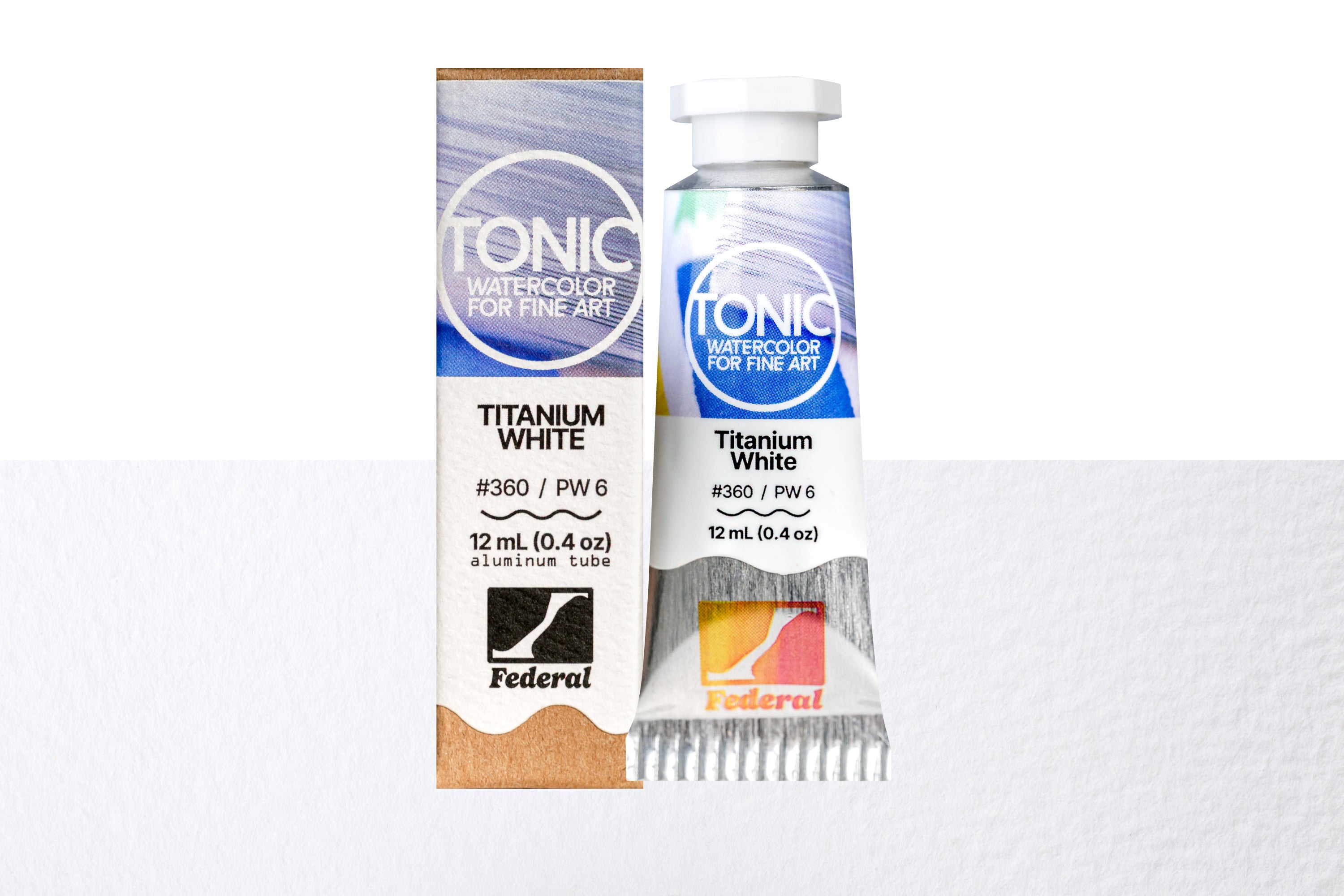 Tonic Watercolor, 12 mL Tube, #360 Titanium White