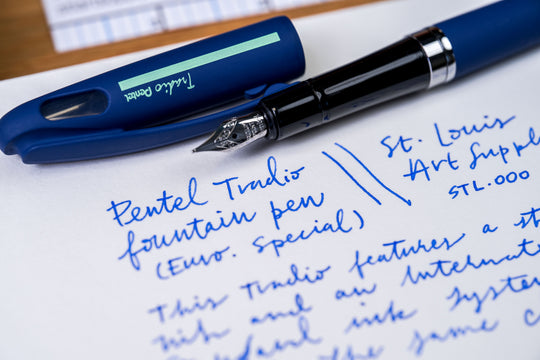 Tradio Classic Fountain Pen, Matte Blue