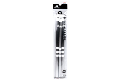 Mitsubishi ⨉ Adidas Pencils, 4B, Set of 3