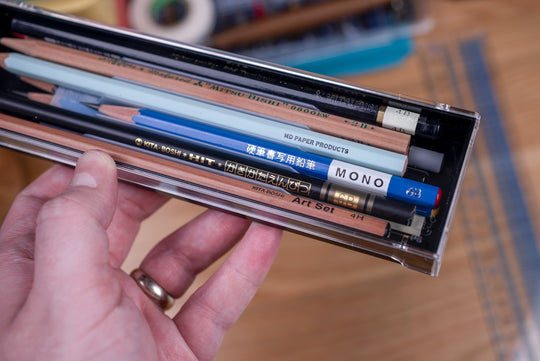 Uni Star Pencil Box, Empty