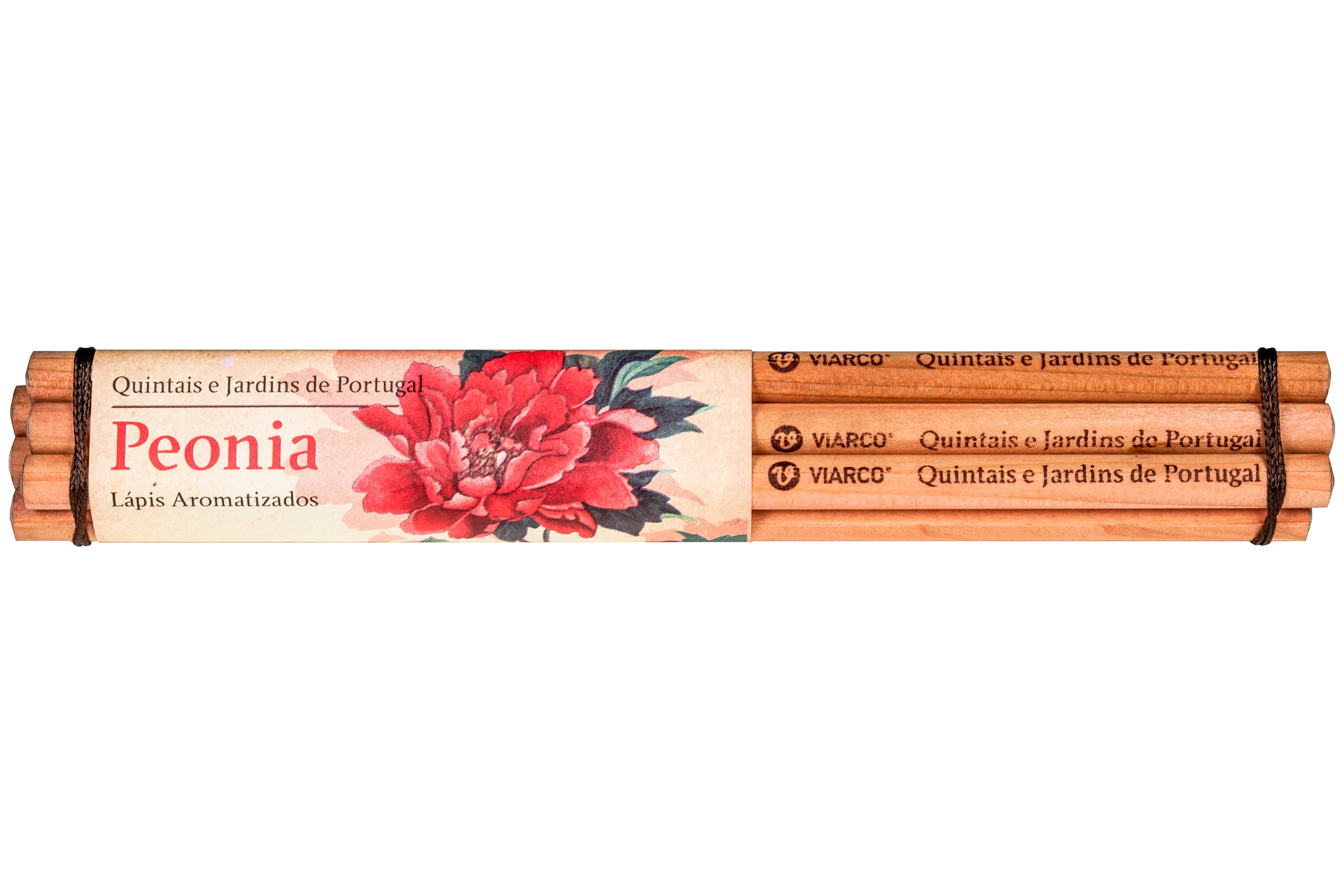 Scented Cedar Pencils, Peony, Set of 6