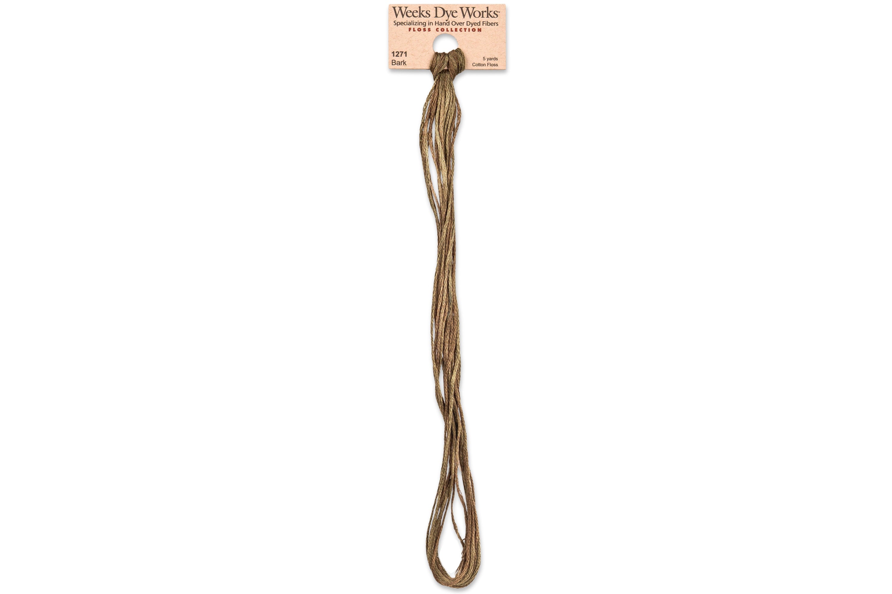 6-Strand Embroidery Floss, #1271 Bark