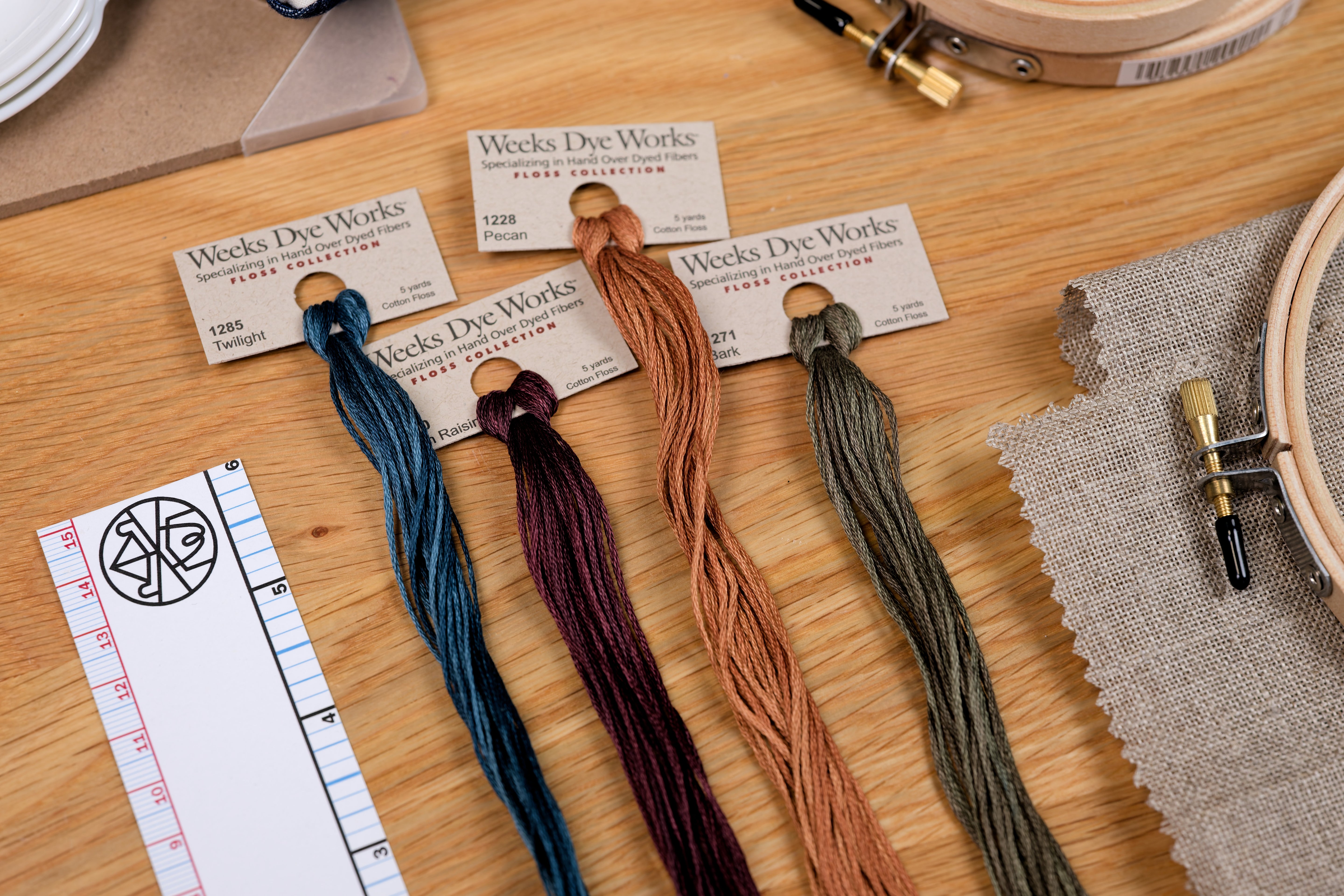 6-Strand Embroidery Floss, #1276 Blue Spruce