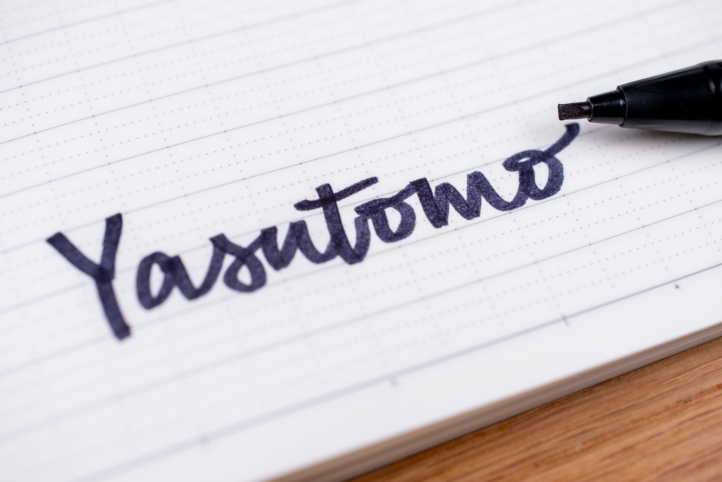 Yasutomo Calligraphy Markers, Set of 3