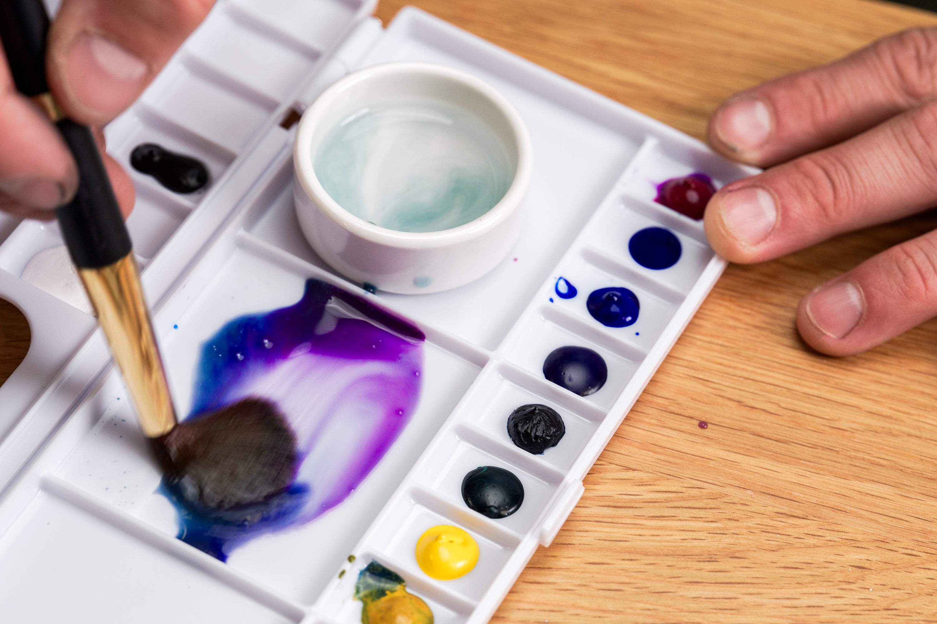 Folding Watercolor Palette