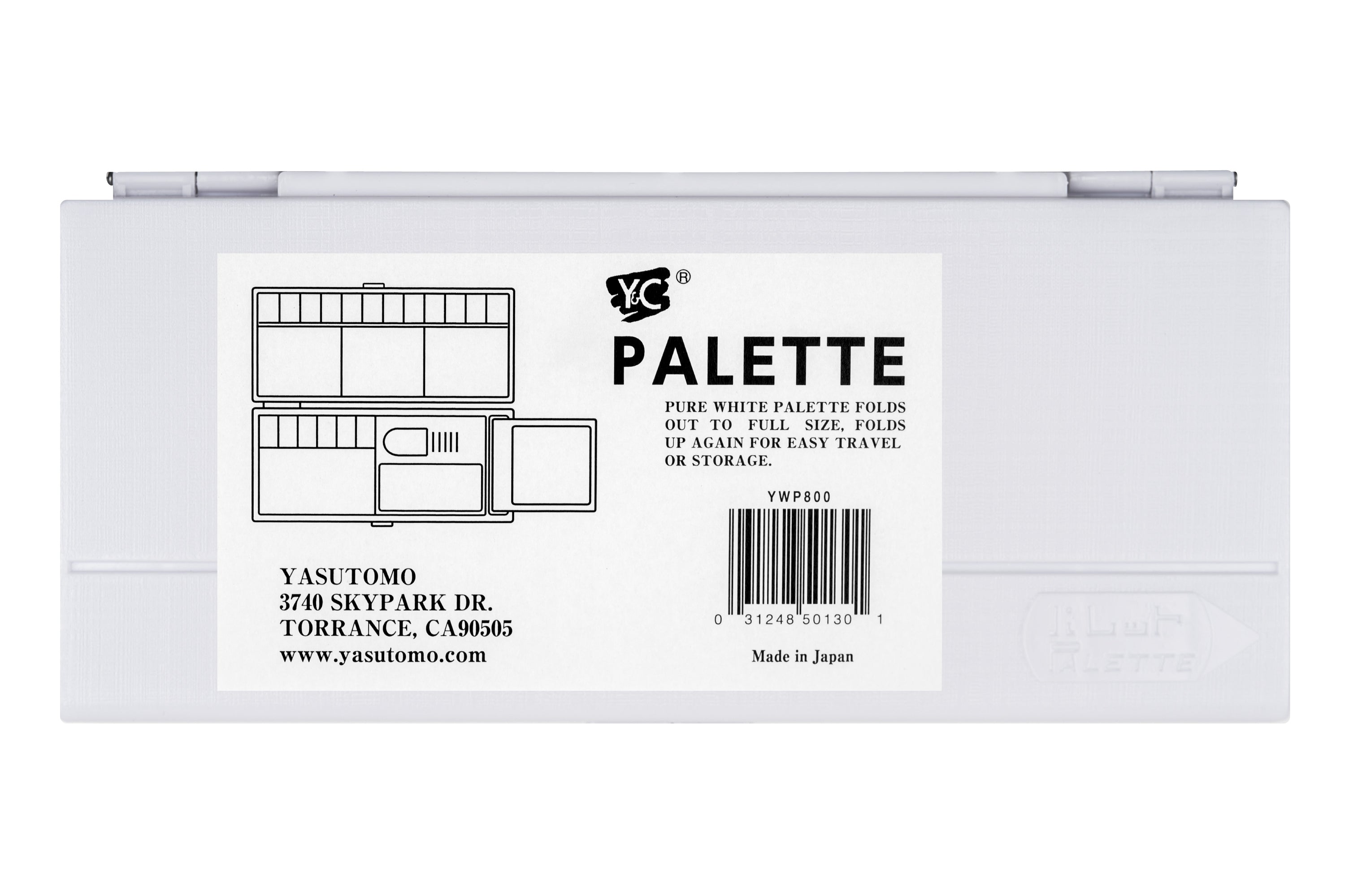 Folding Watercolor Palette