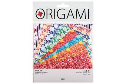 Origami Paper, 15 cm, Folk Art