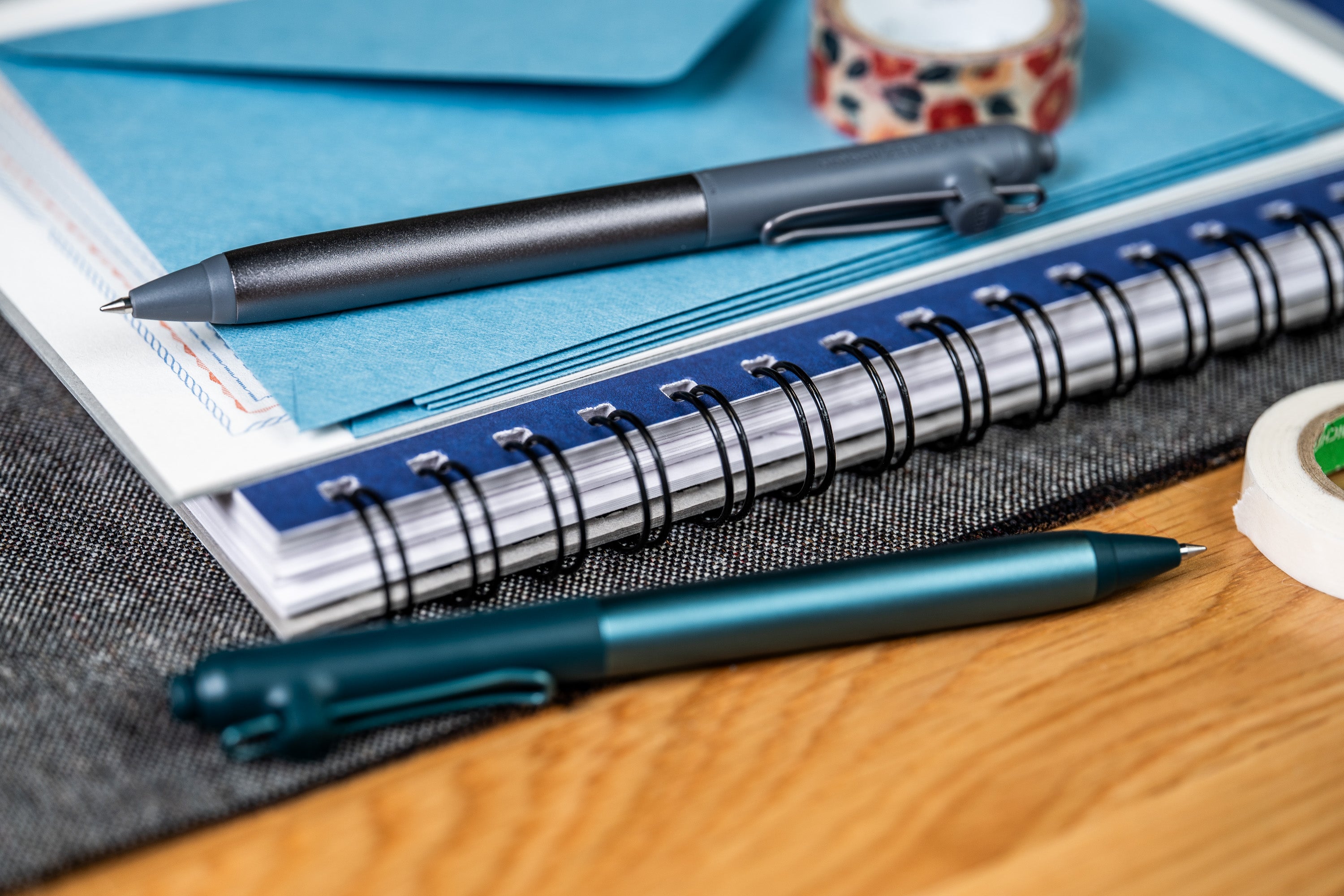 Zento Flow Rollerball Pen, Jade