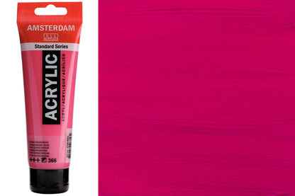 Amsterdam Standard Acrylic Colors, 120 mL, Quinacridone Rose