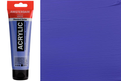 Amsterdam Standard Acrylic Colors, 120 mL, Ultramarine Violet Light