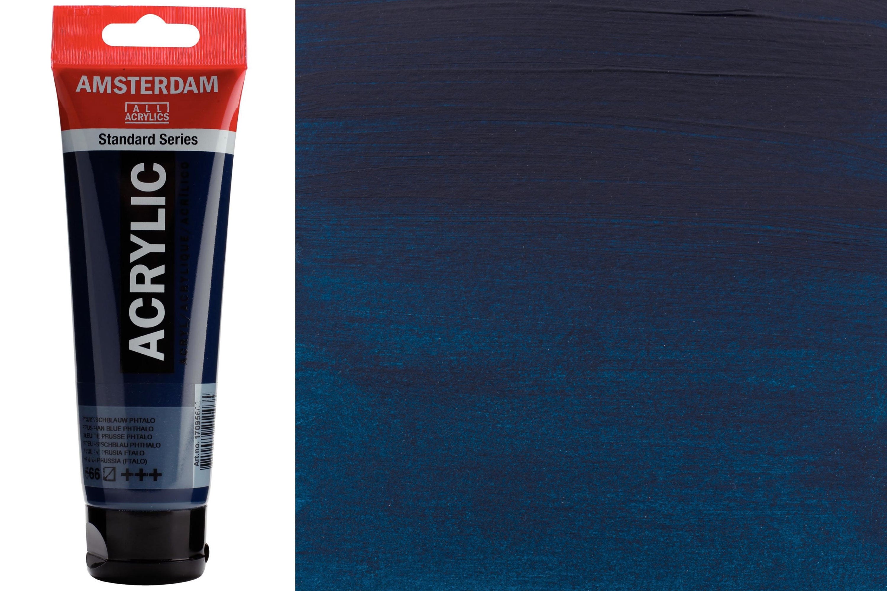 Amsterdam Standard Acrylic Colors, 120 mL, Prussian Blue Phthalo
