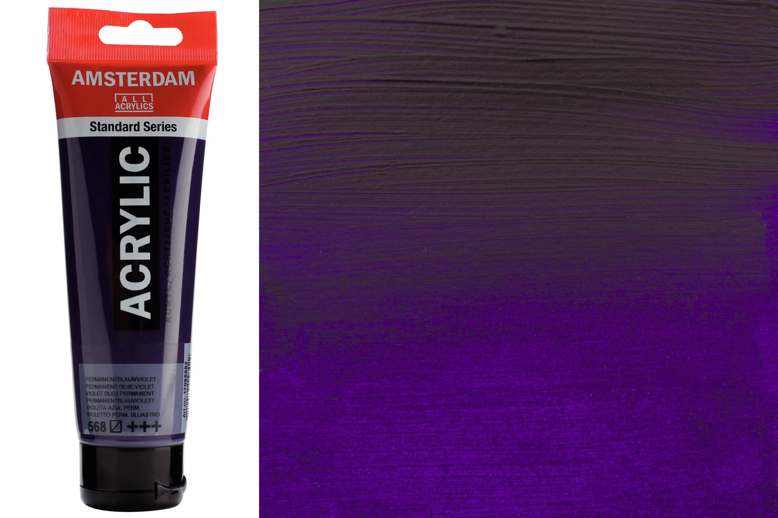 Amsterdam Standard Acrylic Colors, 120 mL, Permanent Blue Violet