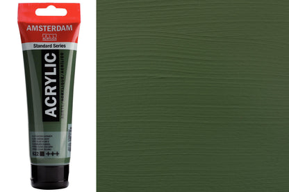 Amsterdam Standard Acrylic Colors, 120 mL, Olive Green Deep