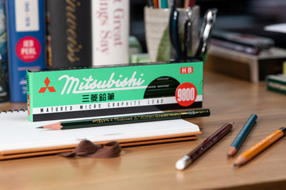Mitsubishi Pencil Co. - Mitsubishi 9800 Pencil, HB, Single - St. Louis Art Supply