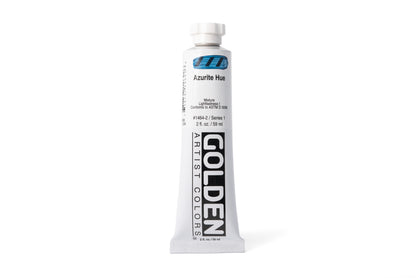 Golden Heavy Body Acrylics, Azurite Hue, 2 oz. Tube