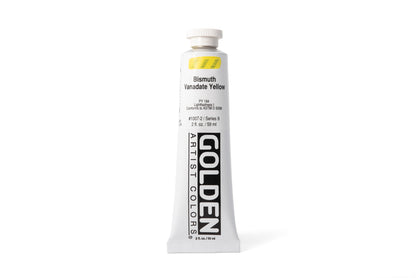 Golden Heavy Body Acrylics, Bismuth Vanadate Yellow, 2 oz. Tube