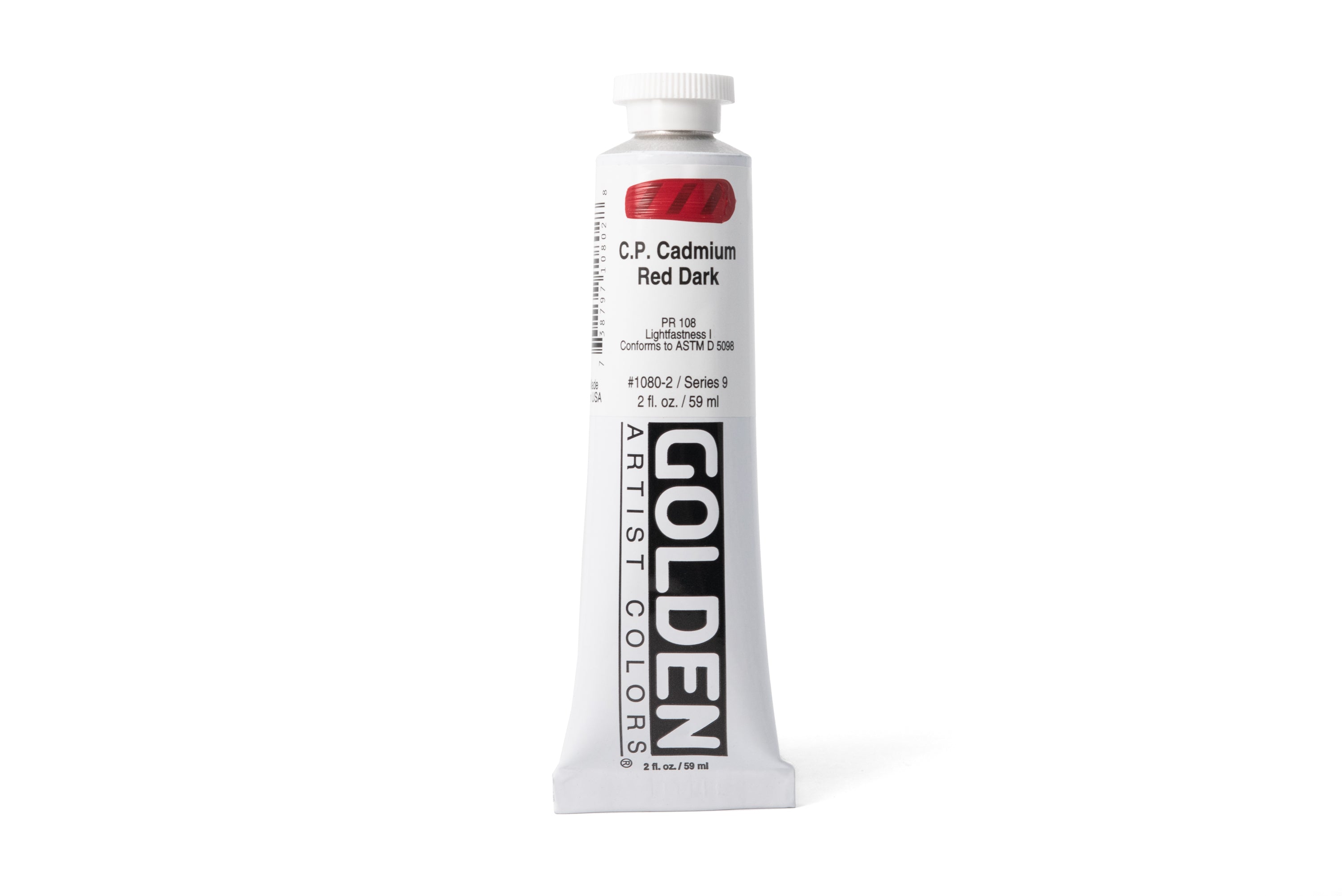 Golden Heavy Body Acrylics, Cadmium Red Dark