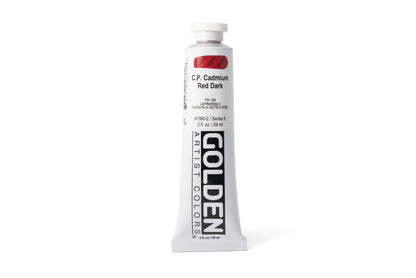 Golden Heavy Body Acrylics, Cadmium Red Dark