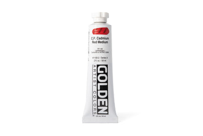 Golden Heavy Body Acrylics, Cadmium Red Medium
