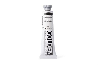 Golden Heavy Body Acrylics, Carbon Black