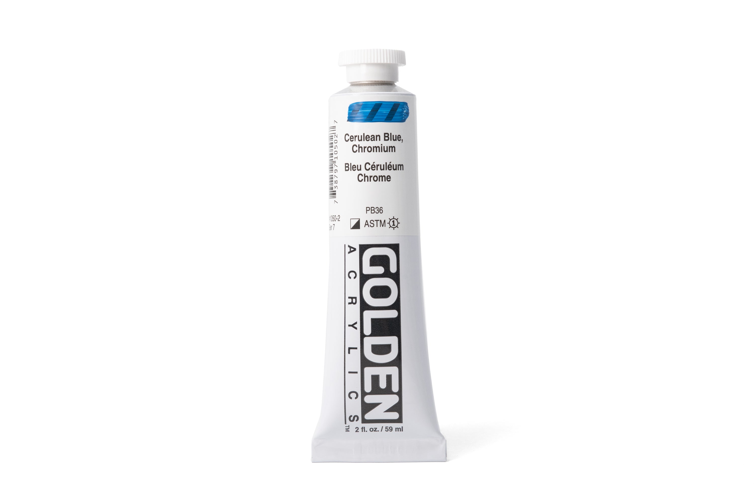 Golden Heavy Body Acrylics, Cerulean Blue Chromium