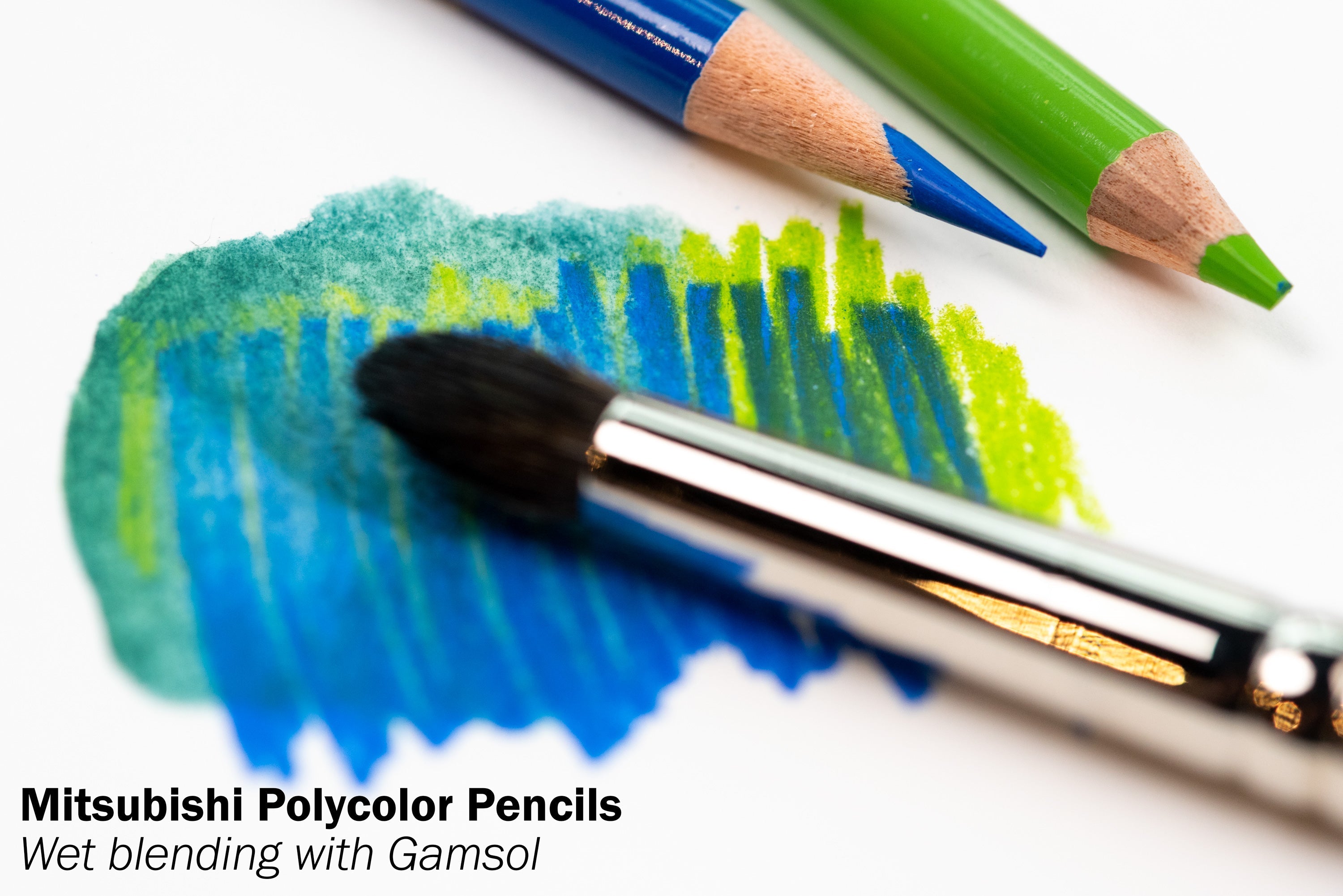 Mitsubishi Pencil Co. - Polycolor Colored Pencils, Set of 36 - St. Louis Art Supply