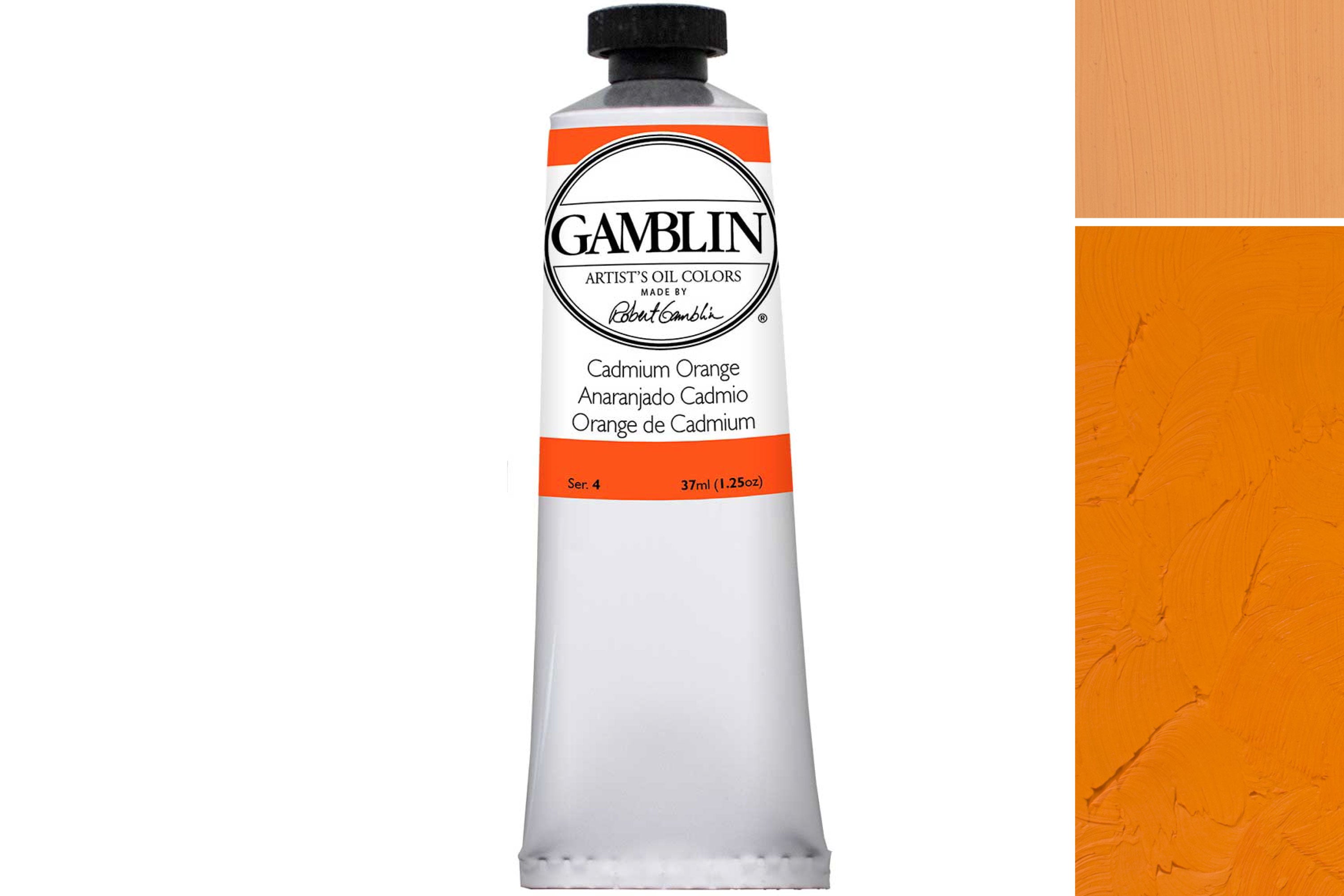 Gamblin Artist's Oil Colors, Cadmium Orange