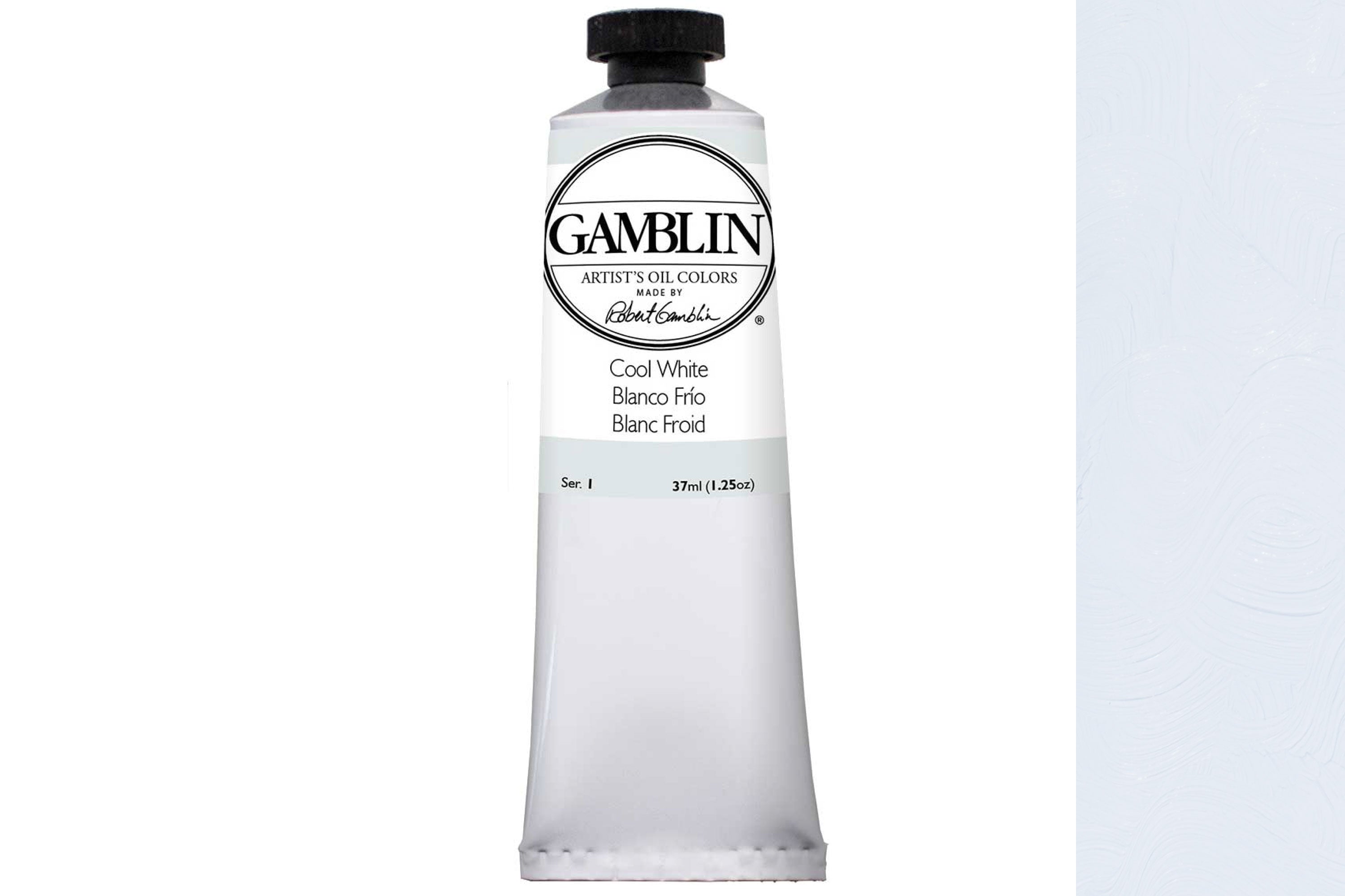 Gamblin Artist's Oil Colors, Cool White