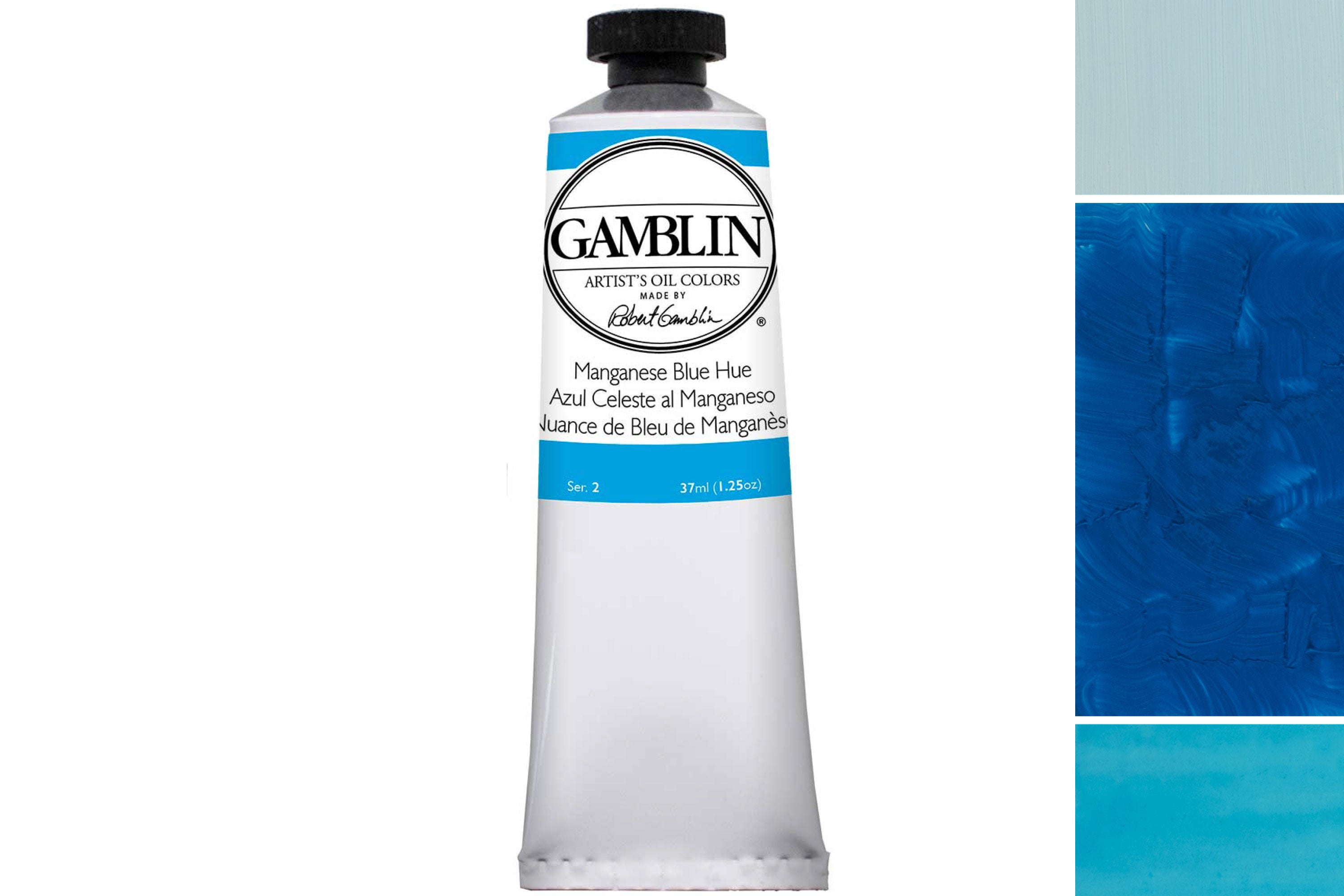 Gamblin Artist's Oil Colors, Manganese Blue Hue