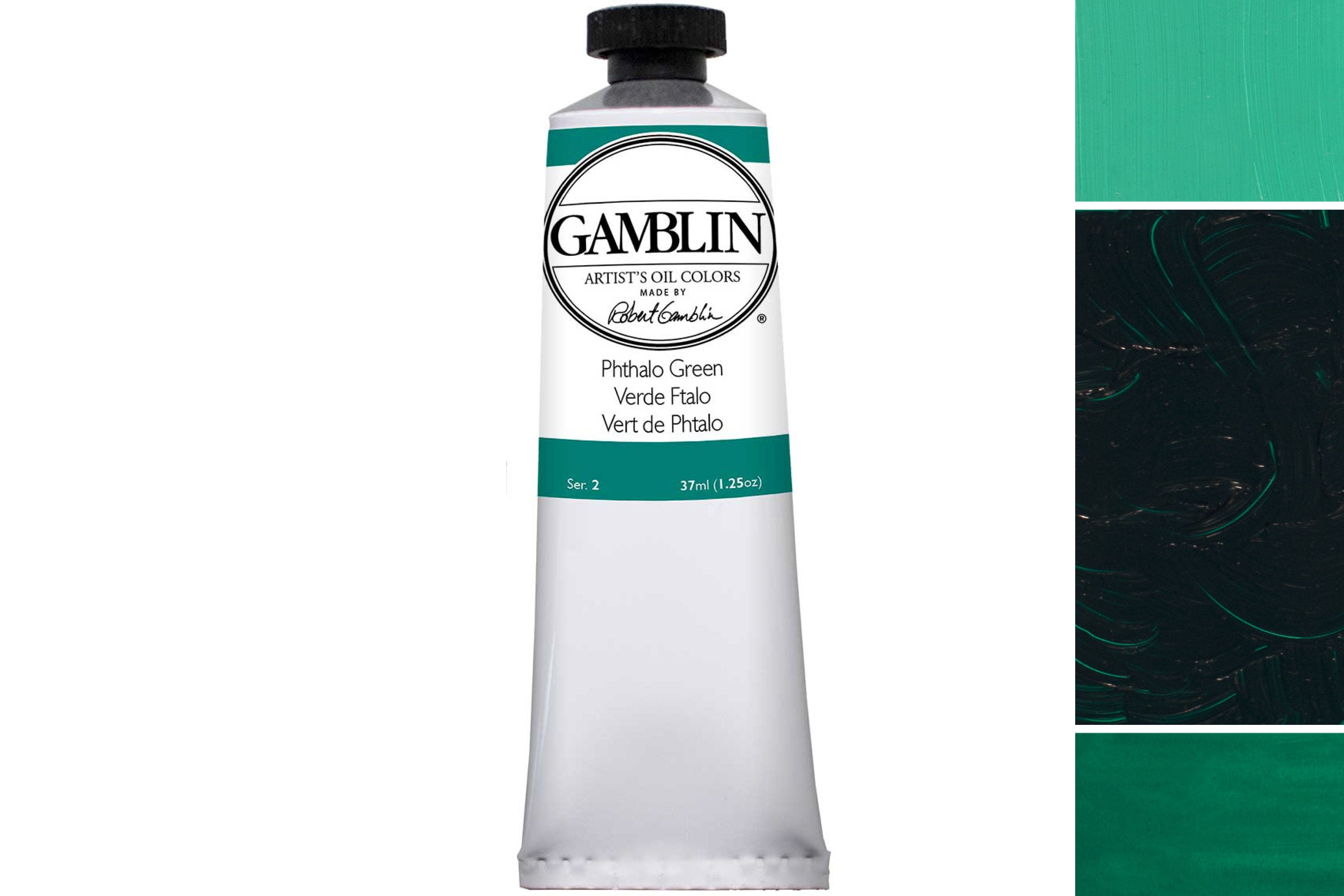 Gamblin Artist's Oil Colors, Phthalo Green