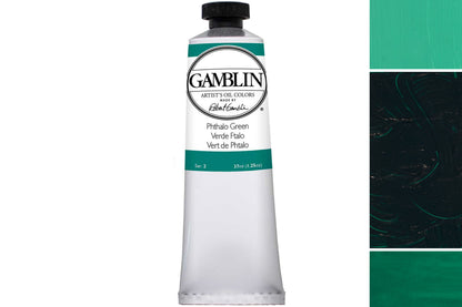 Gamblin Artist's Oil Colors, Phthalo Green
