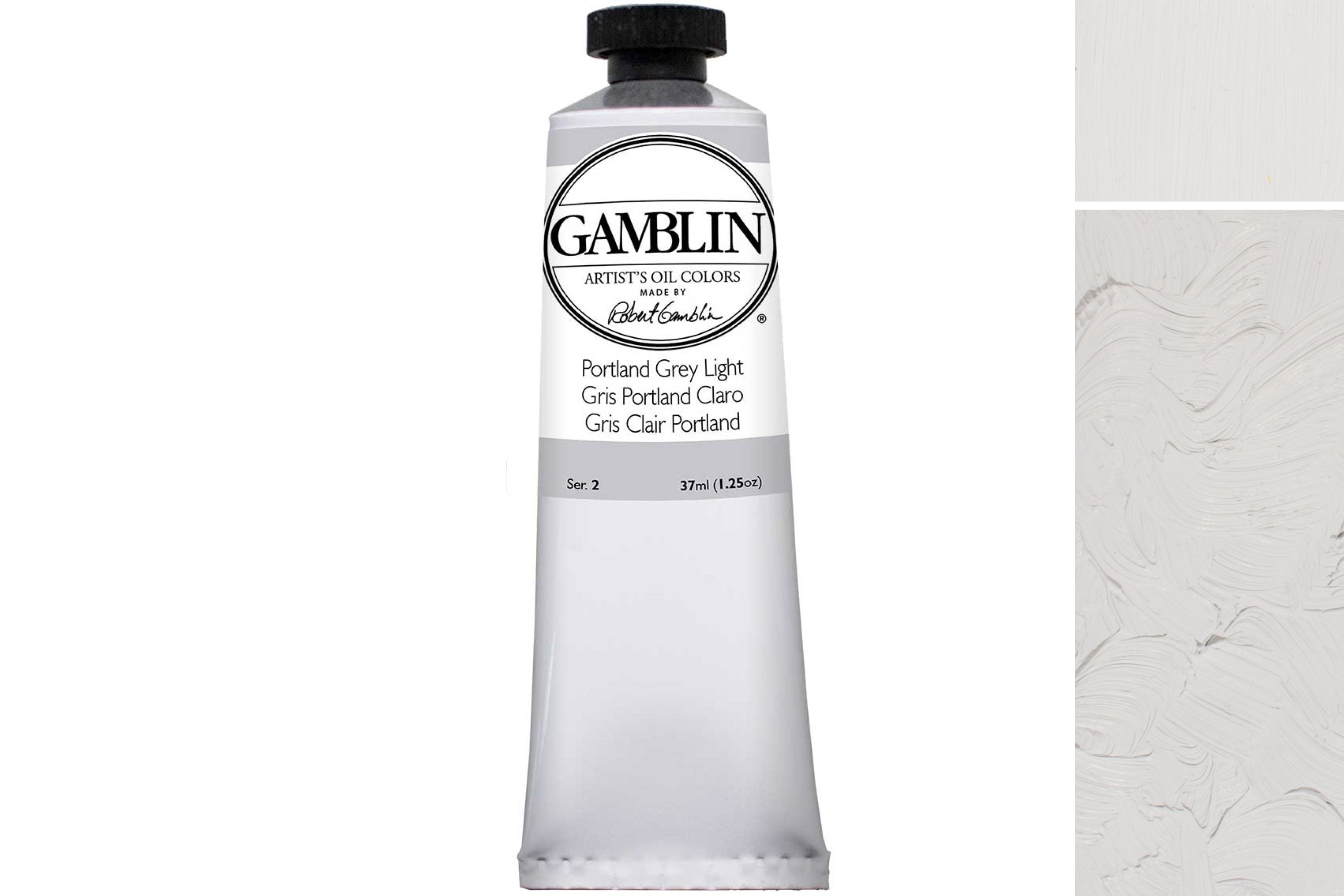 Gamblin Artist's Oil Colors, Portland Grey Light