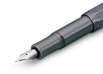 Kaweco - AL Sport Fountain Pen, Anthracite Grey - St. Louis Art Supply