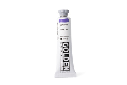 Golden Heavy Body Acrylics, Light Violet, 2 oz. Tube