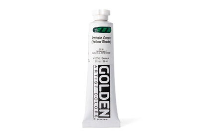 Golden Heavy Body Acrylics, Phthalo Green (Yellow Shade)