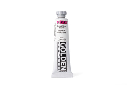 Golden Heavy Body Acrylics, Quinacridone Magenta